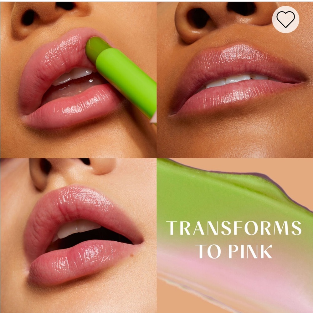 Huda Beauty GloWish Super Jelly Lip Balm in Matcha - Picture 4 of 4